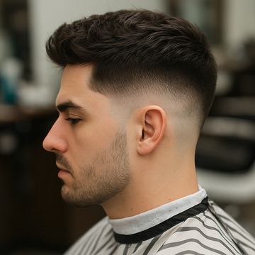 Low Drop Fade Haircut