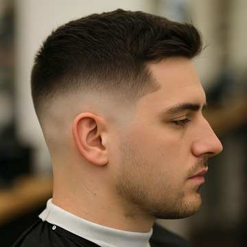 Mid Skin Fade Haircut