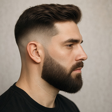 Beard Taper Fade haircut