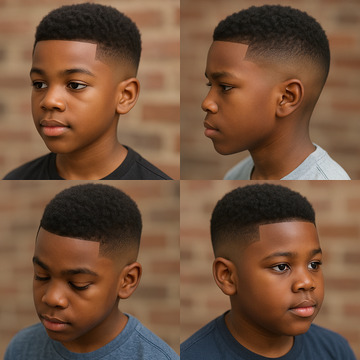 Black Kids Fade Haircut