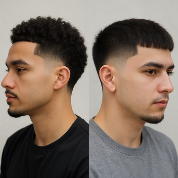What Is a Burst Fade Haircut