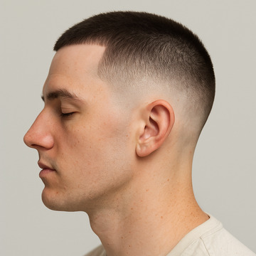 The Buzz Taper Short Fade Haircut