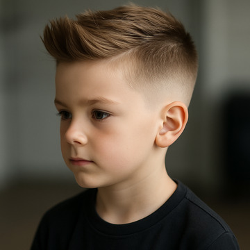 Kids and Teen Fades Long haircut