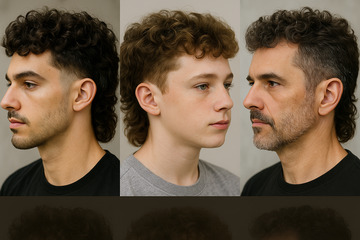 curly fades