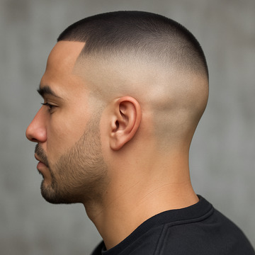 High Bald Fade Haircut