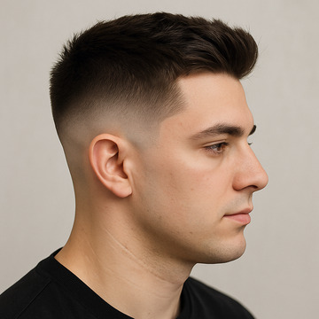 high fade haircut