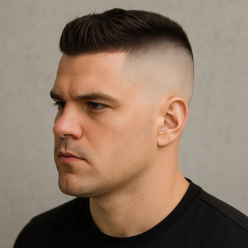 High skin fade haircut