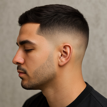 Low Bald Fade Haircut