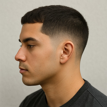 Low Burst Fade Haircut