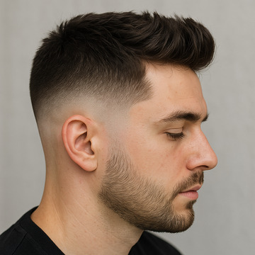 low fade mens