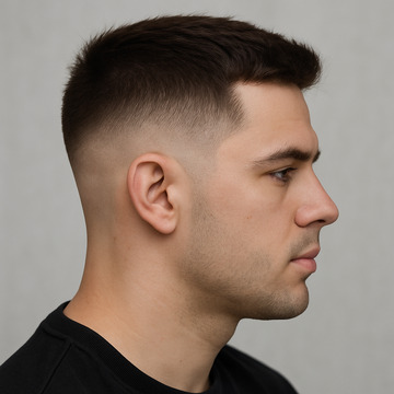 Versatile Medium Bald Fade Haircut