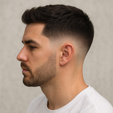Medium Taper Fade Haircut