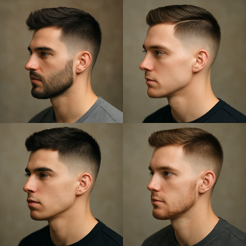 short fade hairstyle