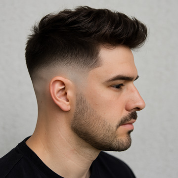 mens fade haircut
