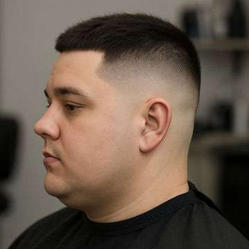 High skin fade haircut