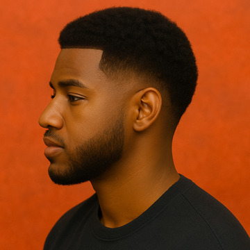 Taper Burst Fade Haircut