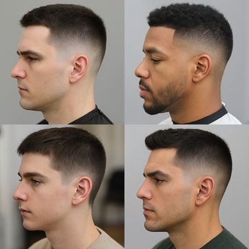 Taper Fade Haircut Short Hair