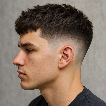 Textured Crop Taper Fade