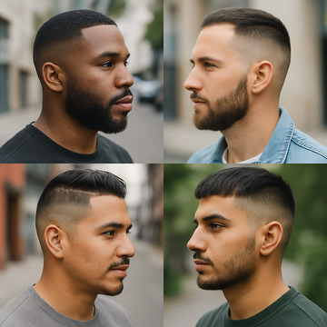 bald fade haircut