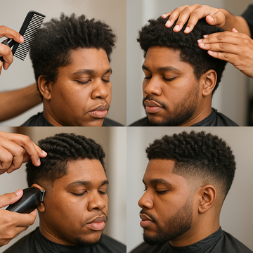 fade haircut for Black men
