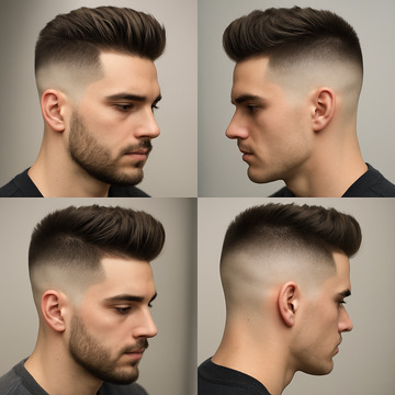 high fade haircut