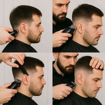 How to Do a Fade Haircut with Clippers Step by Step
