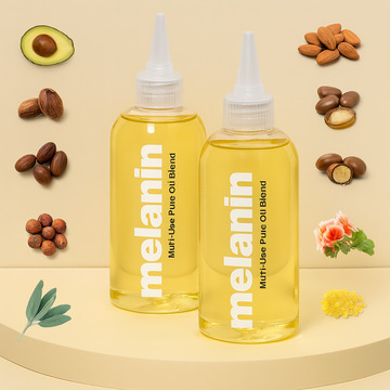 melanin hair care oil