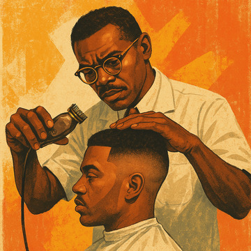 who invented the fade haircut
